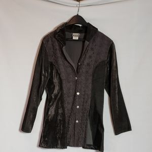 Vintage Ghost lace blazer